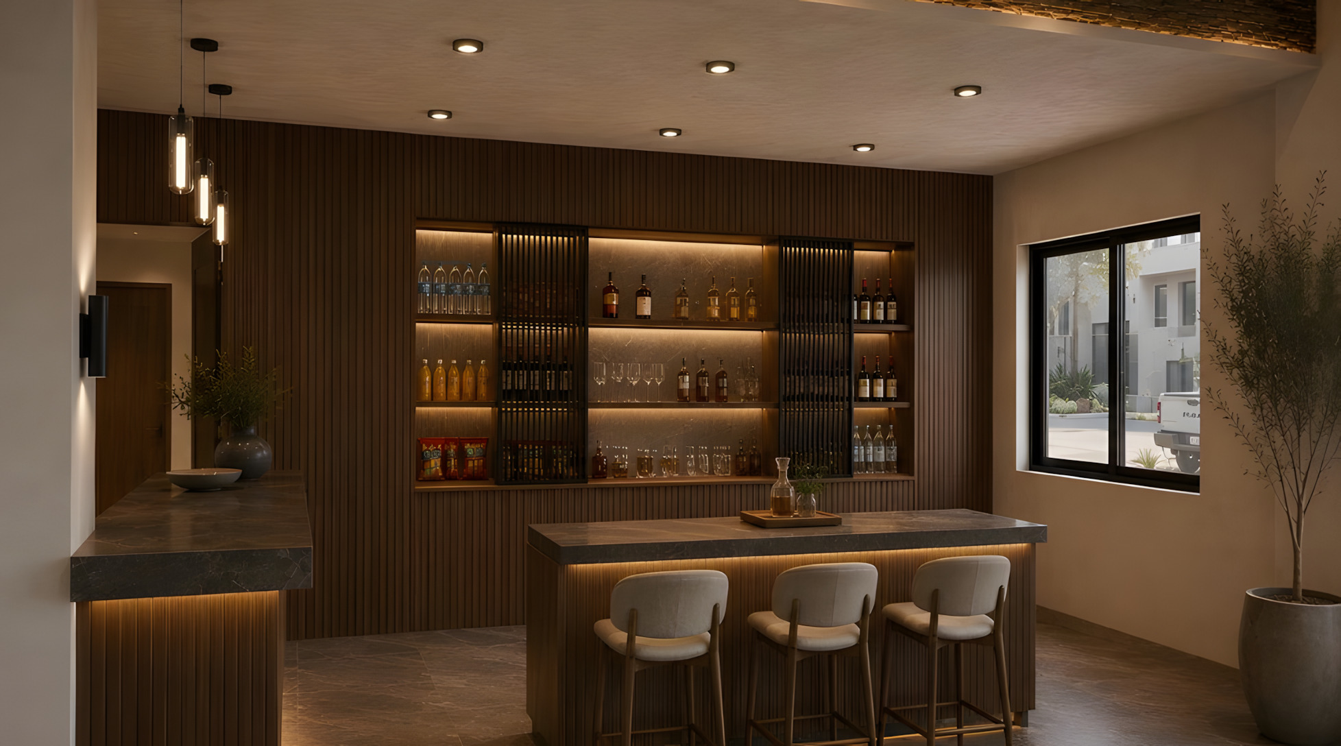 Bar del Lobby y Recepción